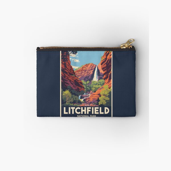 Item preview, A Vintage Illustration of Litchfield National Park - Australia designed and sold by GoodOldVintage.