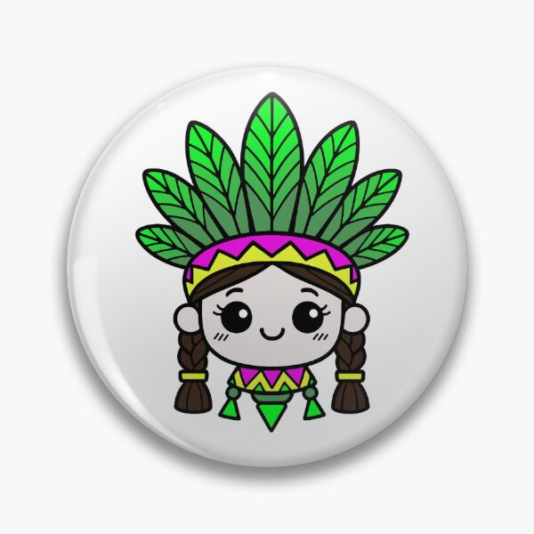 Item preview, Mexican Aztec Girl designed and sold by Beloky.