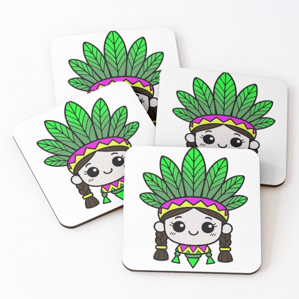 Item preview, Mexican Aztec Girl designed and sold by Beloky.