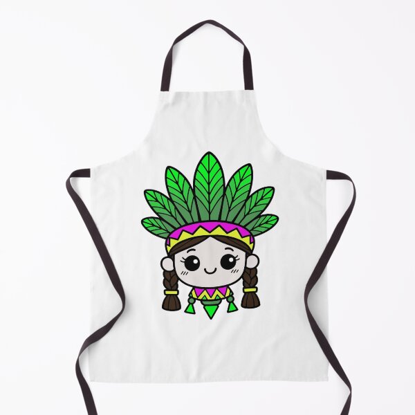 Item preview, Mexican Aztec Girl designed and sold by Beloky.