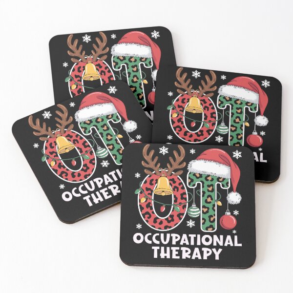 Item preview, OT Christmas Occupational Therapy Leopard Reindeer Design designed and sold by Serbin.
