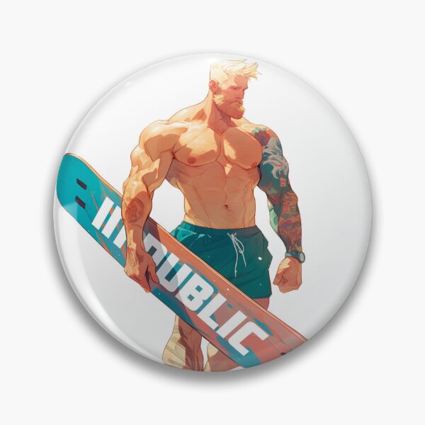 Item preview, Surfer Hunk (shorts) designed and sold by CariocaCode.