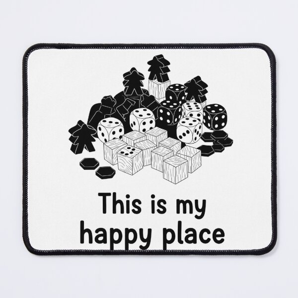 Item preview, This Is My Happy Place T-Shirt - Funny Board Game & Eurogame Gift designed and sold by Pingi-shop.