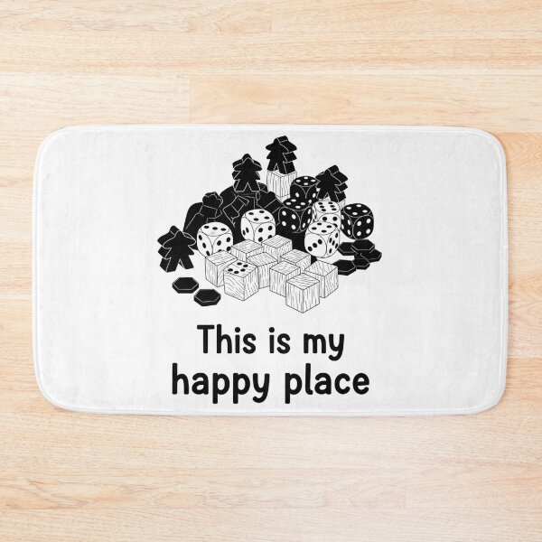Item preview, This Is My Happy Place T-Shirt - Funny Board Game & Eurogame Gift designed and sold by Pingi-shop.