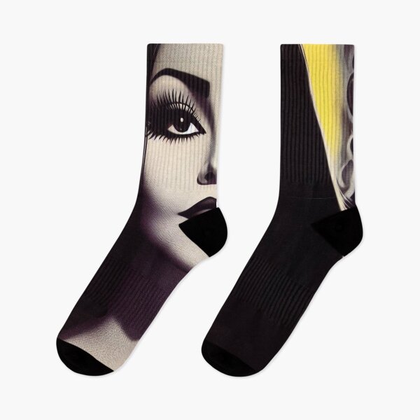 Item preview, Retro Goth Woman designed and sold by PulpVintage.