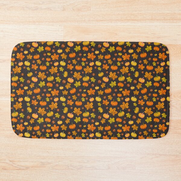 Item preview, Autumn Atmosphere (Black) designed and sold by Neko-et-bento.