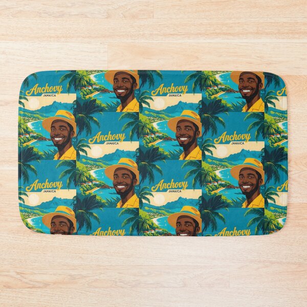 Item preview, Anchovy Jamaica Vintage Travel Tourism designed and sold by TravelersGems.
