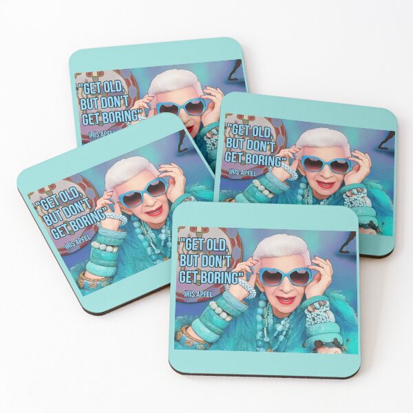 Item preview, Iris Apfel - Get Old, But Don't Get Boring  designed and sold by ScarahVonMonster.