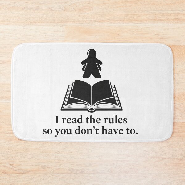 Item preview, I Read The Rules T-Shirt - Funny Board Game Rules Lawyer Gift designed and sold by Pingi-shop.
