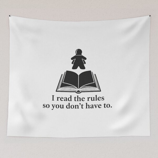 Item preview, I Read The Rules T-Shirt - Funny Board Game Rules Lawyer Gift designed and sold by Pingi-shop.