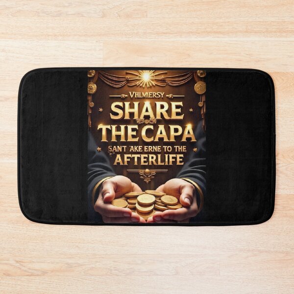 Item preview, If You Are Rich – Share with the Poor | Inspirational Quote about Life and Death designed and sold by RAKO13.