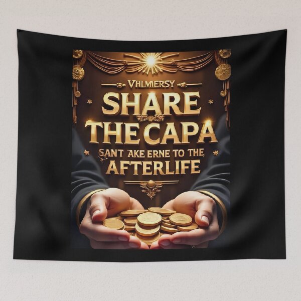 Item preview, If You Are Rich – Share with the Poor | Inspirational Quote about Life and Death designed and sold by RAKO13.