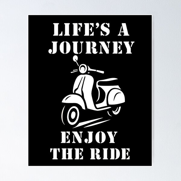 Item preview, Life's a journey enjoy the ride designed and sold by A-Szczesniak.