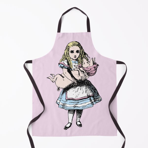 Item preview, Alice In Wonderland With Baby Pig designed and sold by Pixelchicken.
