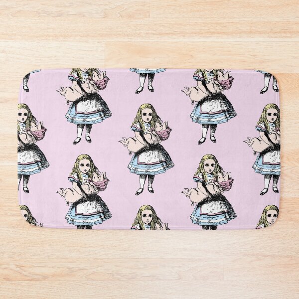 Item preview, Alice In Wonderland With Baby Pig designed and sold by Pixelchicken.
