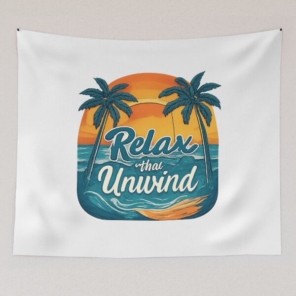 Item preview, Relax and Unwind Beach Sunset T-Shirt designed and sold by siddharth130387.