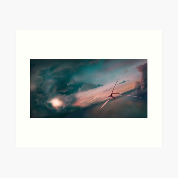 Item preview, Nyctosaurus at sunset designed and sold by MarkWitton.