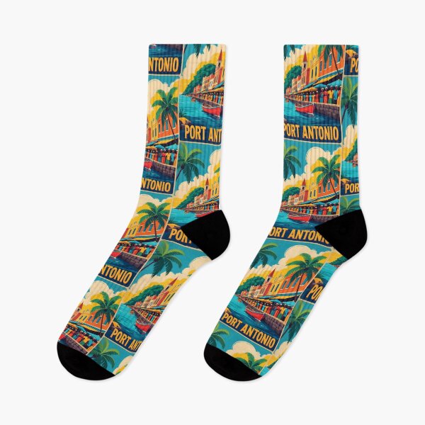 Item preview, Port Antonio Jamaica Vintage Travel Tourism designed and sold by TravelersGems.