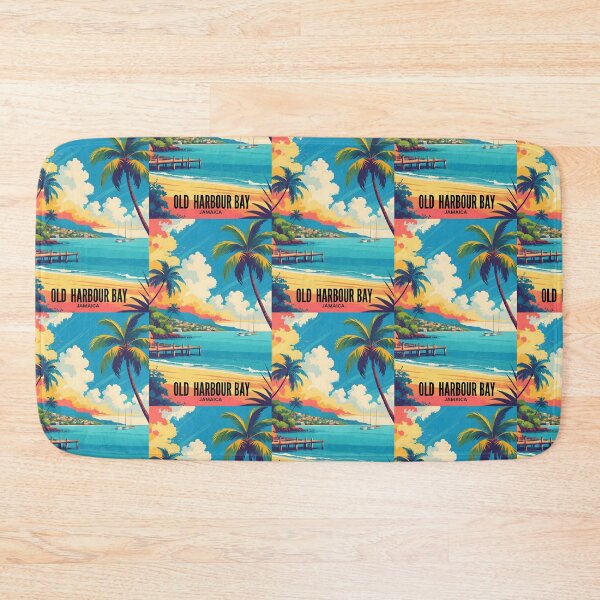 Item preview, Old Harbour Bay Jamaica Vintage Travel Tourism designed and sold by TravelersGems.