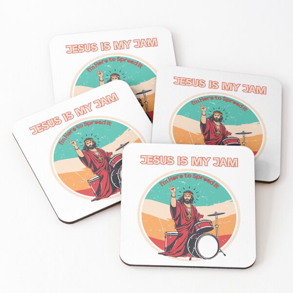 Item preview, Jesus is My Jam and I'm Here to Spread It designed and sold by Artur-GrafiTee.