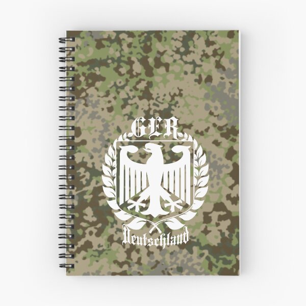 Item preview, GER Germany eagle Bundeswehr forest camouflage designed and sold by LayersDesign.