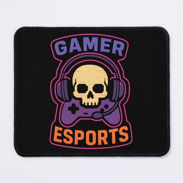 Item preview, Neon Skull Gamer – Esports Retro Gaming Design designed and sold by AmeliaKrysiak.