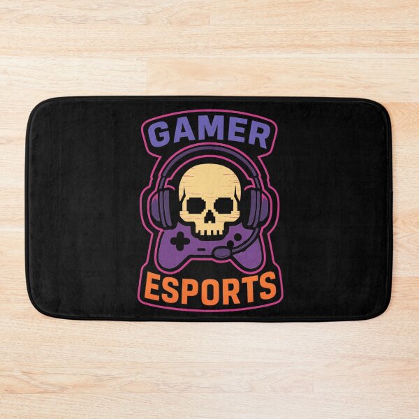 Item preview, Neon Skull Gamer – Esports Retro Gaming Design designed and sold by AmeliaKrysiak.