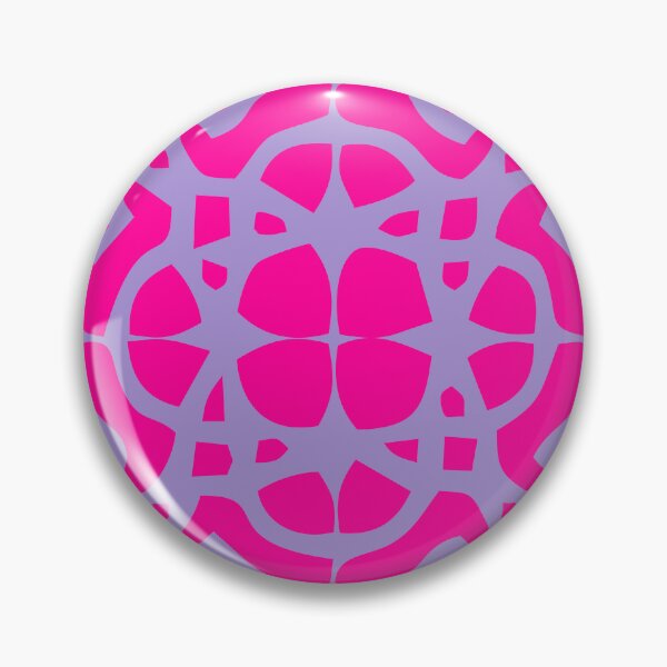 Artikelvorschau, Fuchsia und Indigo Fraktalfenster entworfen und verkauft von TresCeroTres.