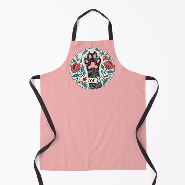 Item preview, I Love Toe Beans Cute Cat Paw Funny Design designed and sold by FrictionMaxxing.