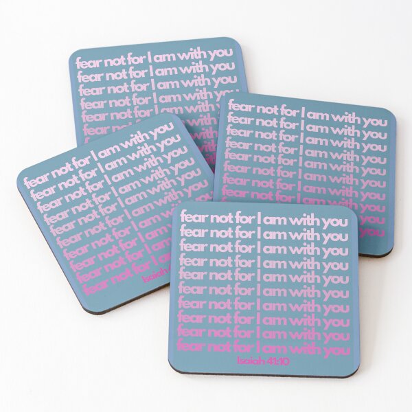Item preview, Fear Not for I am With You , Christian Quote Bible Verse  designed and sold by ErynRoseDesign.