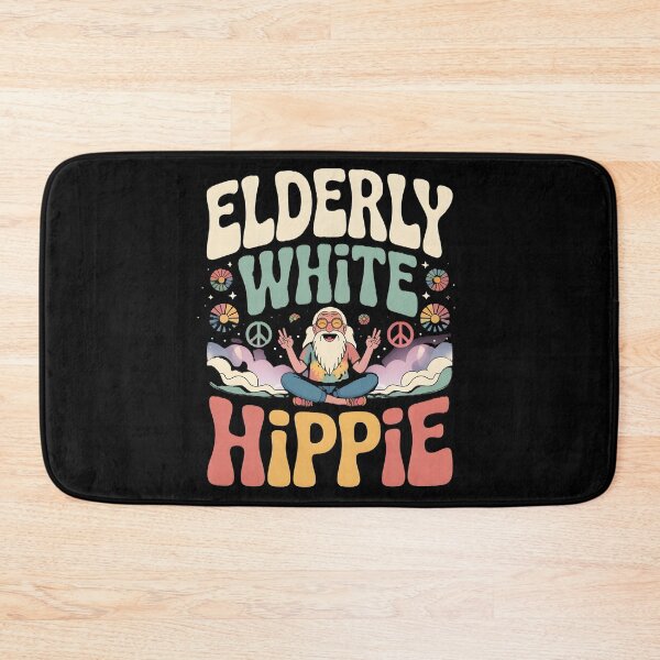 Item preview, Elderly White Hippie designed and sold by Redgiant87x.