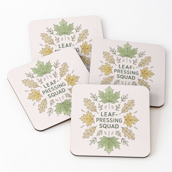 Item preview, Leaf Pressing Squad designed and sold by Pixel-Lair.