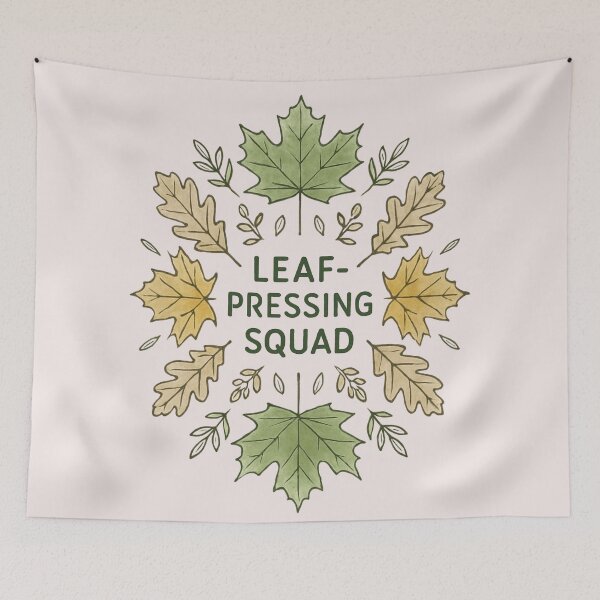 Item preview, Leaf Pressing Squad designed and sold by Pixel-Lair.