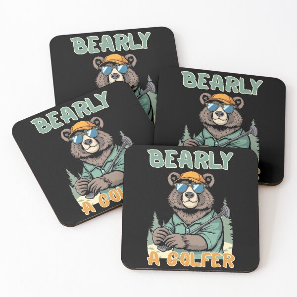 Item preview, Golfing Bear ( Bearly a Golfer )  designed and sold by Artur-GrafiTee.