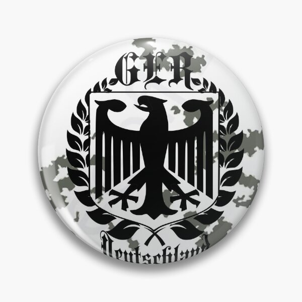 Item preview, Germany coat of arms eagle snow camouflage designed and sold by LayersDesign.