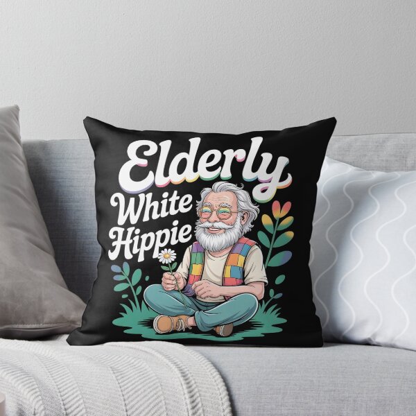 Item preview, Elderly White Hippie designed and sold by Redgiant87x.