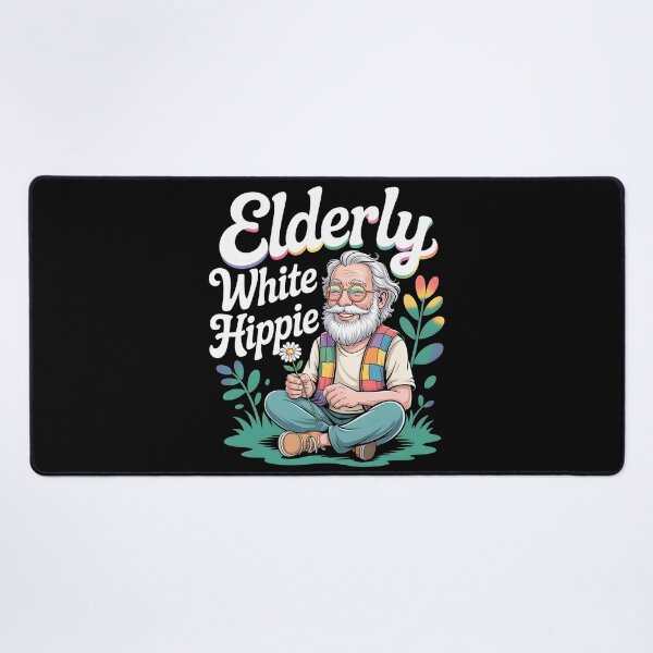 Item preview, Elderly White Hippie designed and sold by Redgiant87x.