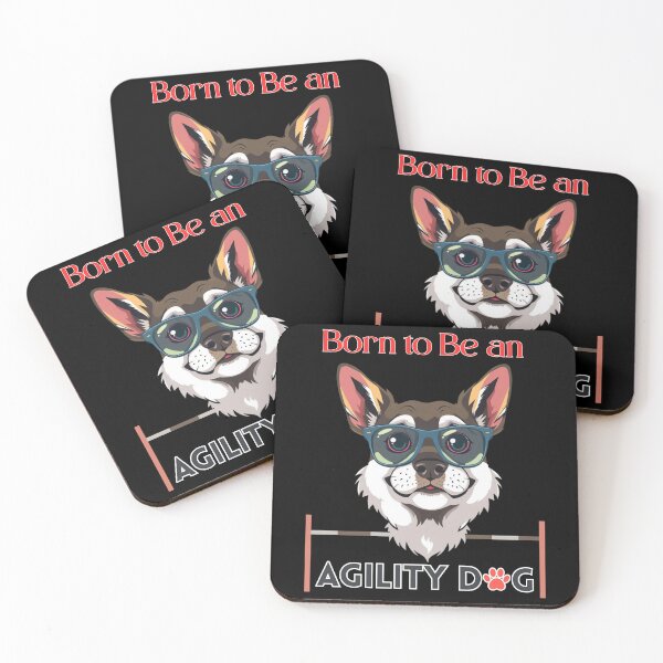 Item preview, Born to Be an Agility Dog designed and sold by Artur-GrafiTee.