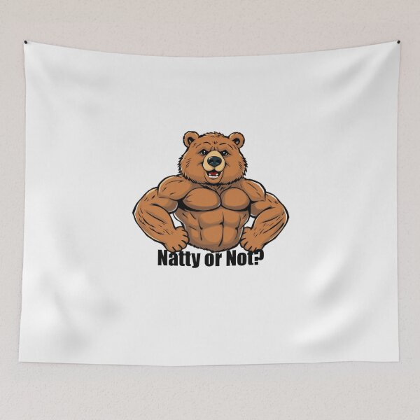 Item preview, Natty or Not Bear designed and sold by HypeTheTrophy.