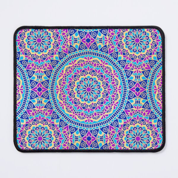 Item preview, Jewel Toned Mandala with Gold Accents designed and sold by Julie Erin Designs.