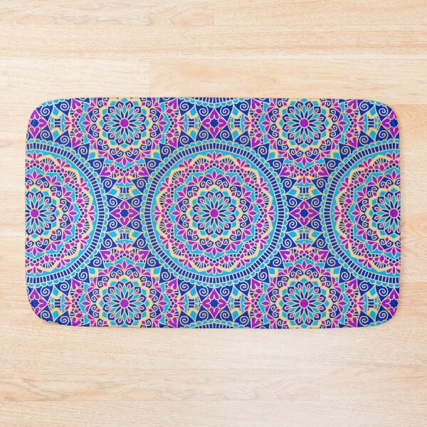 Item preview, Jewel Toned Mandala with Gold Accents designed and sold by Julie Erin Designs.