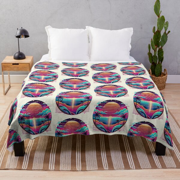 Item preview, Retro Summer Sunset Paradise designed and sold by SholoStudio.