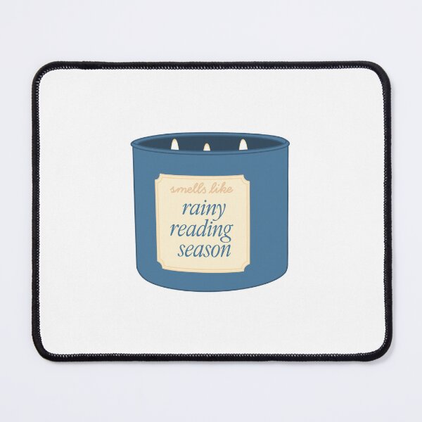 Item preview, rainy reading season candle designed and sold by evereads.