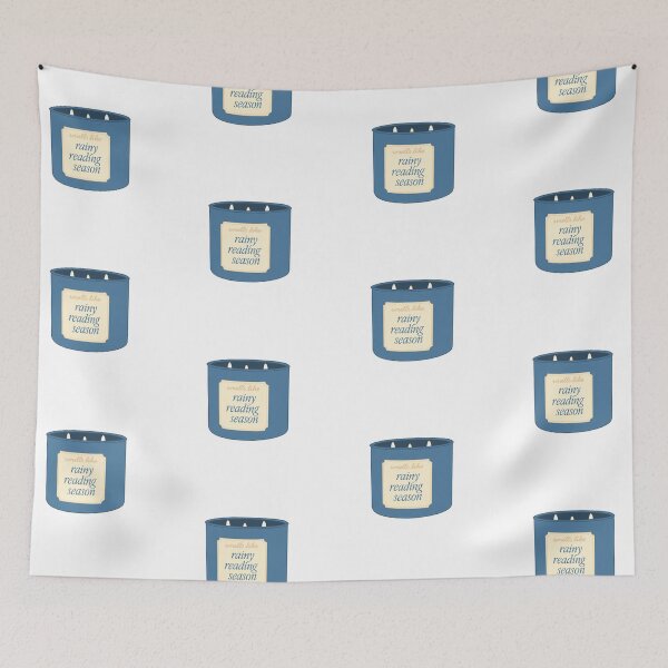 Item preview, rainy reading season candle designed and sold by evereads.