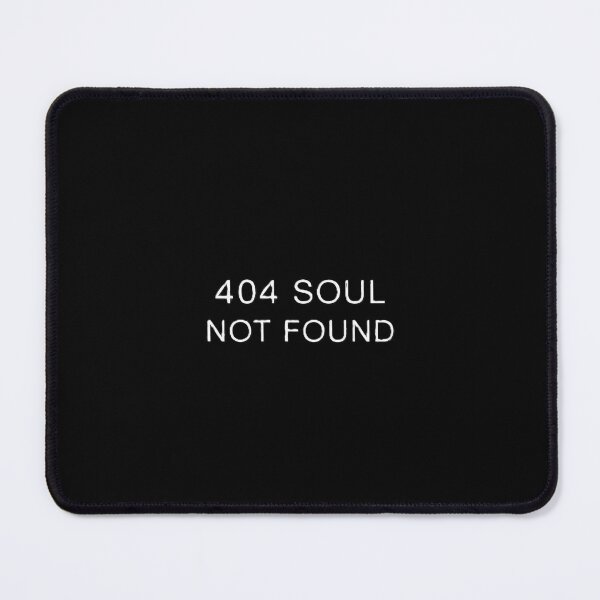 Item preview, 404 Soul Not Found - Neon & Minimalist Statement designed and sold by DMNindustries.