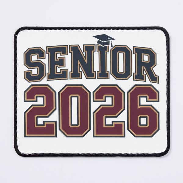 Item preview, Senior 2026 Graduation Collegiate Sport Retro Design designed and sold by Okada's t-shirts & accessories.