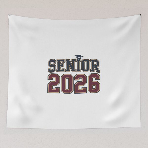 Item preview, Senior 2026 Graduation Collegiate Sport Retro Design designed and sold by Okada's t-shirts & accessories.