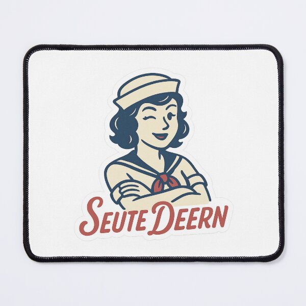 Item preview, Seute Deern – Retro sailor in vintage style designed and sold by Fies-und-Fein.