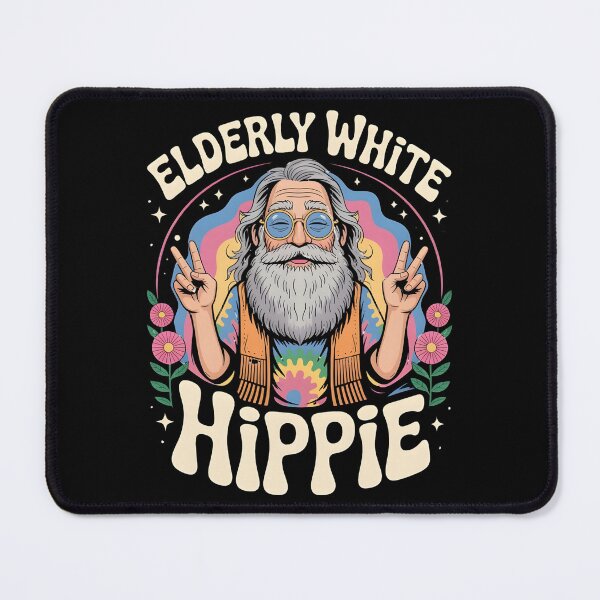 Item preview, Elderly White Hippie designed and sold by Redgiant87x.