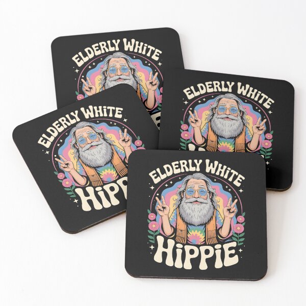 Item preview, Elderly White Hippie designed and sold by Redgiant87x.